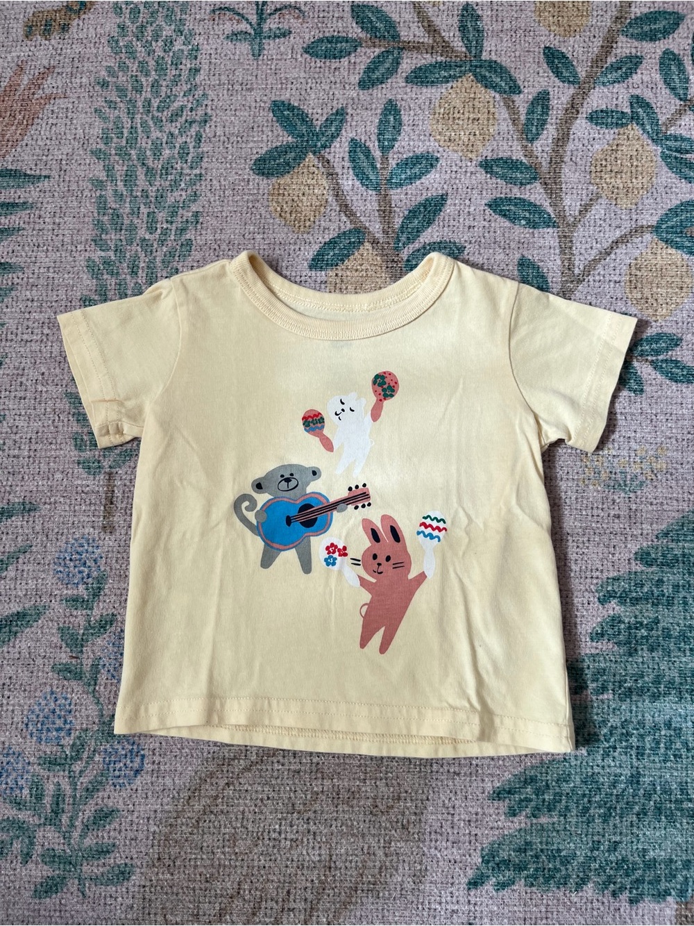 Tea Collection Musical Animal Graphic Tee, 9-12m